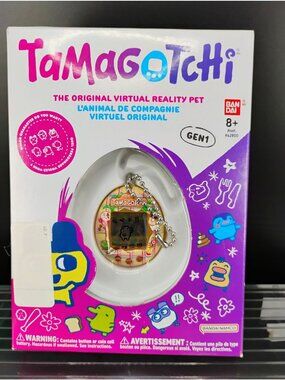 Bandai Tamagotchi Original Virtual Pet Gen 1 Café Design
